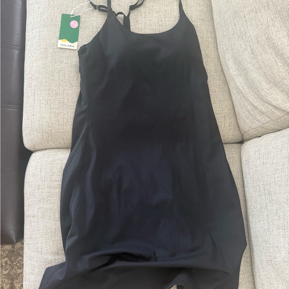 HALARA Black Mini Dress